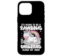 Sarà un fantastico unicorno per il giorno degli arcobaleni e degli unicorni Custodia per iPhone 16 Pro Max