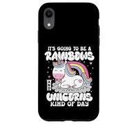 Sarà un fantastico unicorno per il giorno degli arcobaleni e degli unicorni Custodia per iPhone XR