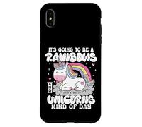 Sarà un fantastico unicorno per il giorno degli arcobaleni e degli unicorni Custodia per iPhone XS Max