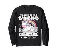 sarà Un Fantastico Unicorno per Il Giorno degli arcobaleni e degli unicorni Maglia a Manica