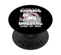 Sarà un fantastico unicorno per il giorno degli arcobaleni e degli unicorni PopSockets PopGrip Adesivo