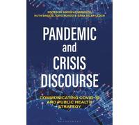 Sara Vilar-Lluch Pandemic and Crisis Discourse (Copertina rigida)