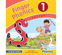 Sara Wernham Sue Lloyd Finger Phonics Book 1 (Libro di cartone)