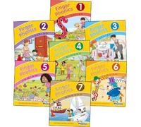 Sara Wernham Sue Lloyd Finger Phonics Books 1-7 (Libro di cartone)