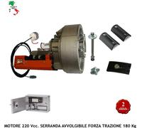 SARACINESCA ELETTRICA 180 Kg 16 mt² MOTORE 220 V 48/60 mm. BLINDINO ELETTROFRENO