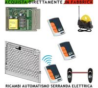 Saracinesca Elettrica Kit Ricambio Centralina Tre Radicom. Fotocel. Lamp Antenna