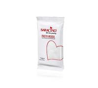Saracino Pasta di Zucchero Model Bianca per Modellaggio da 1 Kg senza Glutine Made in Italy