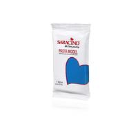 Saracino Pasta di Zucchero Model Blu per Modellaggio da 1 Kg senza Glutine Made in Italy