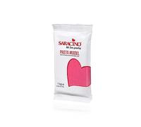Saracino Pasta di Zucchero Model Fucsia per Modellaggio da 1 Kg senza Glutine Made in Italy
