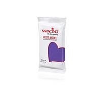 Saracino Pasta di Zucchero Model Viola per Modellaggio da 1 Kg senza Glutine Made in Italy