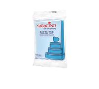 SARACINO We love pastry Pasta di Zucchero Top Celeste per Copertura da 250 g Made in Italy