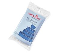 SARACINO We love pastry Pasta di Zucchero Top per Copertura da 1000g Made in Italy - Colore Blu