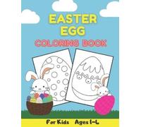 Sarah A Sora Editions Easter Egg Coloring Book For Kids Ages 1-4 (Tascabile)