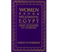 Sarah B. Pomeroy Women in Hellenistic Egypt (Tascabile)