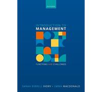 Sarah Birrell Ivory Emma Macdonald Introduction to Management (Tascabile)