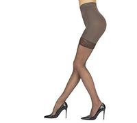 Sarah Borghi Collant Curvelle 20 den con LYCRA® beauty Corpino Modellante Effetto Contenitivo - Made in Italy (Castoro, 3)