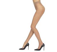Sarah Borghi Collant Donna 15 Denari, Calze Velate in Lycra con Tassello in Seta e Cucitura Piatta, Made in Italy