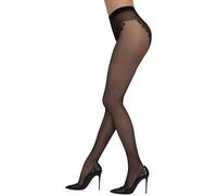 Sarah Borghi Collant Donna Velato 20 Denari, Calze con Corpino Effetto Bikini in Lycra e Punta Rinforzata, Made in Italy (nero, XL)