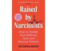 Sarah Davies Raised by Narcissists (Tascabile)