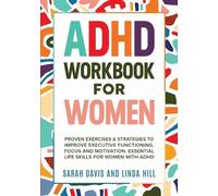 Sarah Davis Linda Hill ADHD Workbook for Women (Tascabile)