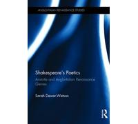 Sarah Dewar-Watson Shakespeare's Poetics (Copertina rigida)