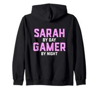 Sarah Gamer Girl Halloween Costume per Gen Z Gaming Sarahs Felpa con Cappuccio