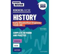 Sarah Hartsmith Oxford Revise: Edexcel GCSE History: Early Elizabeth (Tascabile)