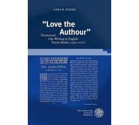 Sarah Herbe Love the Authour (Copertina rigida) Wissenschaft Und Kunst