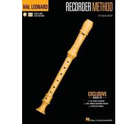 Hal Leonard Recorder Method by Sarah Jeffery - Book with 200+ Audio Demo & Backing Tracks & 40+ Video Lessons Included