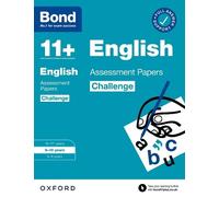 Sarah Lindsay B Bond 11+: Bond 11+ English Challenge Assessment Pape (Tascabile)