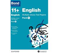 Sarah Lindsay B Bond 11+: English: Multiple-choice Test Papers: For (Tascabile)