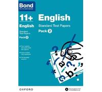 Sarah Lindsay B Bond 11+: English: Standard Test Papers: Ready for t (Tascabile)