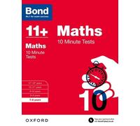 Sarah Lindsay Bond 11+ Bond 11+: Maths: 10 Minute Tests (Tascabile)