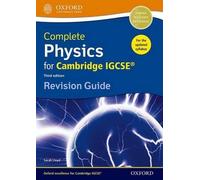 Sarah Lloyd Complete Physics for Cambridge IGCSE® Revision Guide (Tascabile)