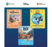 Pearson Bug Club Disney Year 1 Pack B, including decodable phonics readers for phase 5: Moana: The Kite Festival, Toy Story: Buzz's Trip to Planet Zurg, Luca: A Gift for a Friend