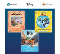 Pearson Bug Club Disney Year 1 Pack B, including decodable phonics readers for phase 5: Moana: The Kite Festival, Toy Story: Buzz's Trip to Planet Zurg, Luca: A Gift for a Friend