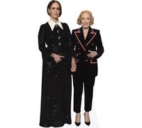 Sarah Paulson And Holland Taylor (Duo 1) Mini ritaglio di celebrità