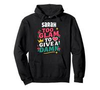 Sarah Personalized Women's Gift Custom Sarah Felpa con Cappuccio