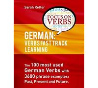 Sarah Retter German (Tascabile) German for English Speakers