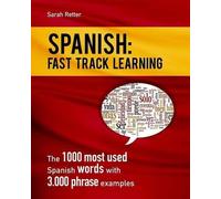 Sarah Retter Spanish (Tascabile) Spanish Learning for English Speakers