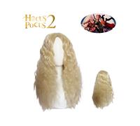 Sarah Sanderson Cosplay Parrucca Hocus Pocus 2 capelli ricci Halloween Carnevale Prop Cos