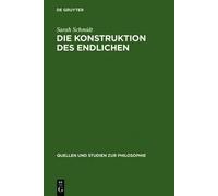 Sarah Schmidt Die Konstruktion des Endlichen (Copertina rigida)