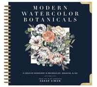 Sarah Simon Modern Watercolor Botanicals (Copertina rigida)
