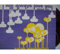 SARAH WASHINGTON Will Always Love You 4 Track CD
