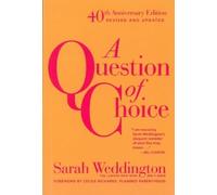Sarah Weddington A Question Of Choice (Tascabile)