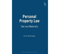 Sarah Worthington Personal Property Law (Copertina rigida)