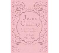 Sarah Young Jesus Calling, Pink Leathersoft, with Scriptu (Rilegato in ecopelle)
