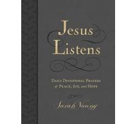 Sarah Young Jesus Listens, Large Text Leathersoft, Charco (Rilegato in ecopelle)