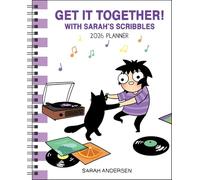 Sarah's Scribbles 12-Month 2026 Monthly/Weekly Planner Calendar: Get It Together!