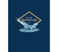 Sarai Abram's S.O.A.P Bible Study Journal/ Blue with water splash / SOAP method: for Men